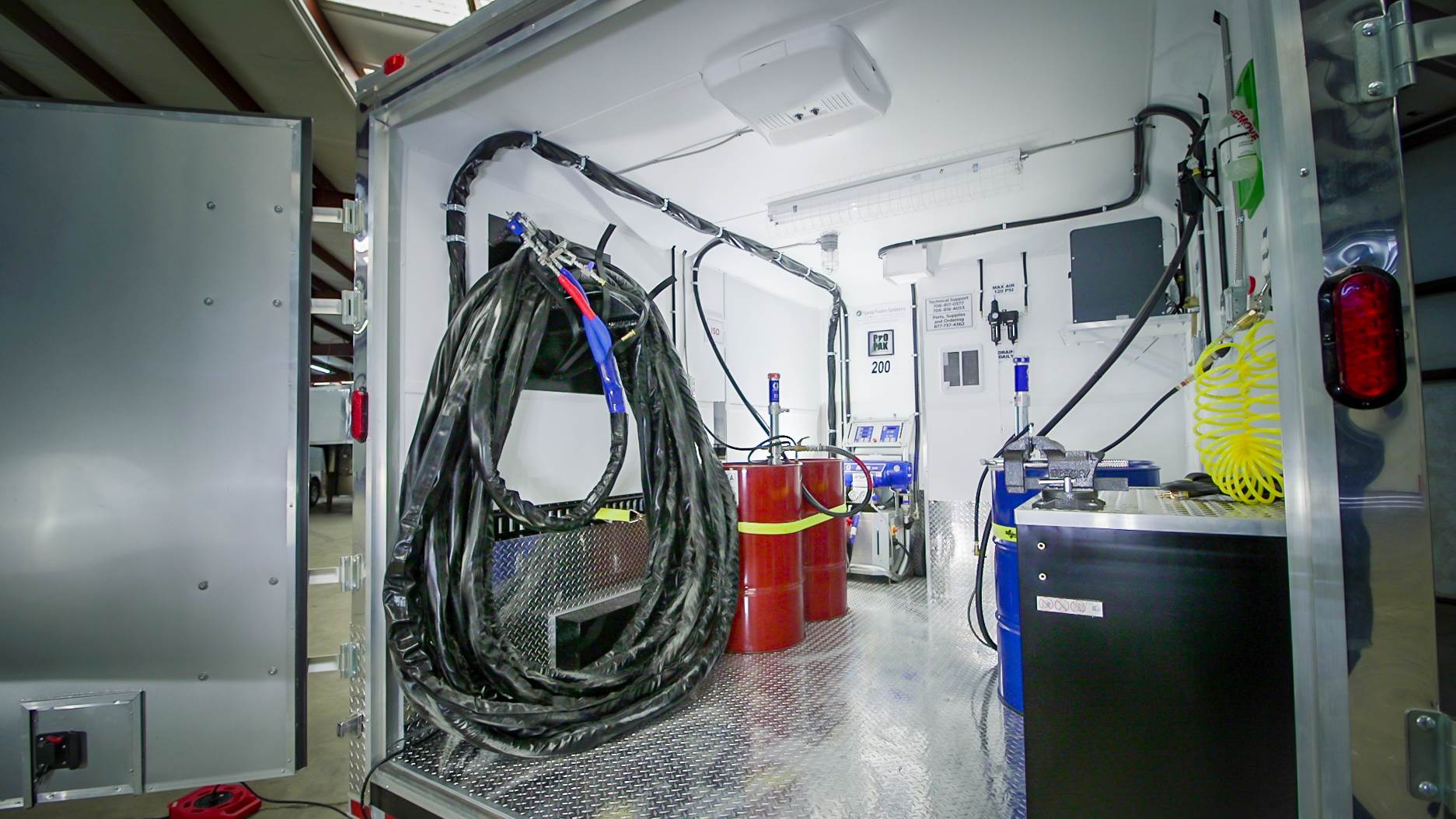 Spray Foam Rig Foam Insulation Graco Reactor E30 pmc gusmer propak