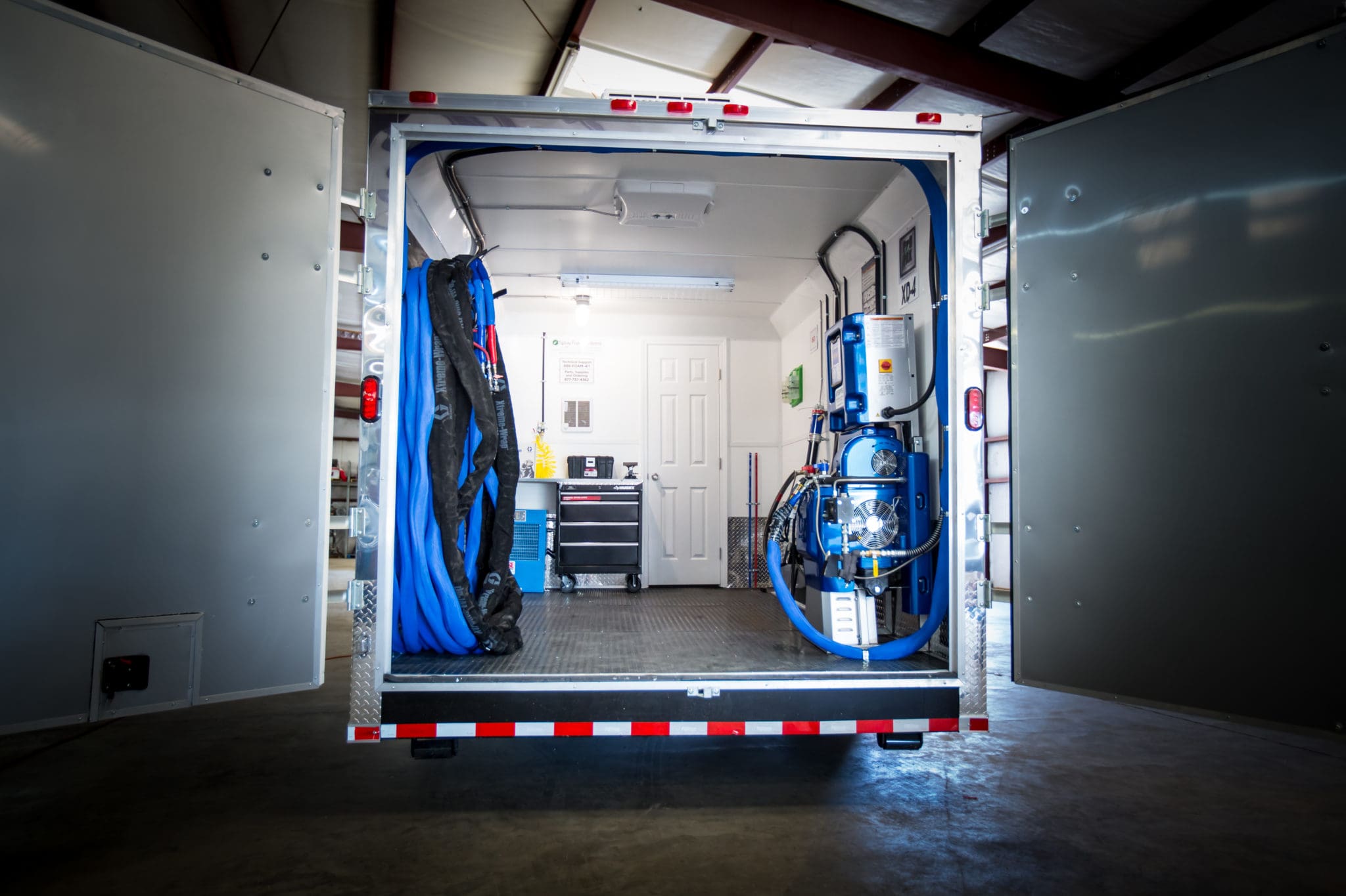 ProPAK XD4D, Protective Coating Rig, Reactor 2 HXP3 Elite, Diesel