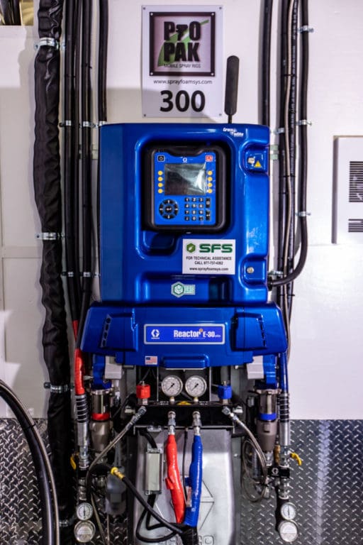 ProPak 300D Graco E30 Reactor 2 Spray Foam Rig System