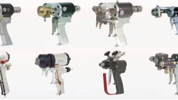 Plural Component Spray Guns