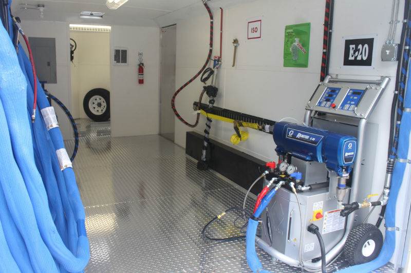 Spray Foam Rig Foam Insulation Graco Reactor E30 pmc gusmer propak