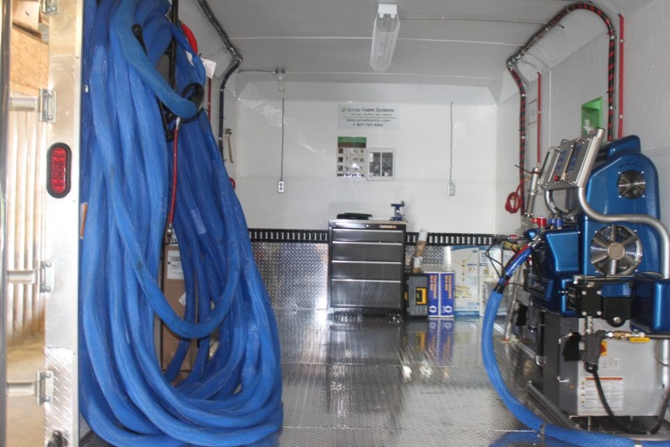 Spray Foam Rig Foam Insulation Graco Reactor E-30 pmc gusmer propak