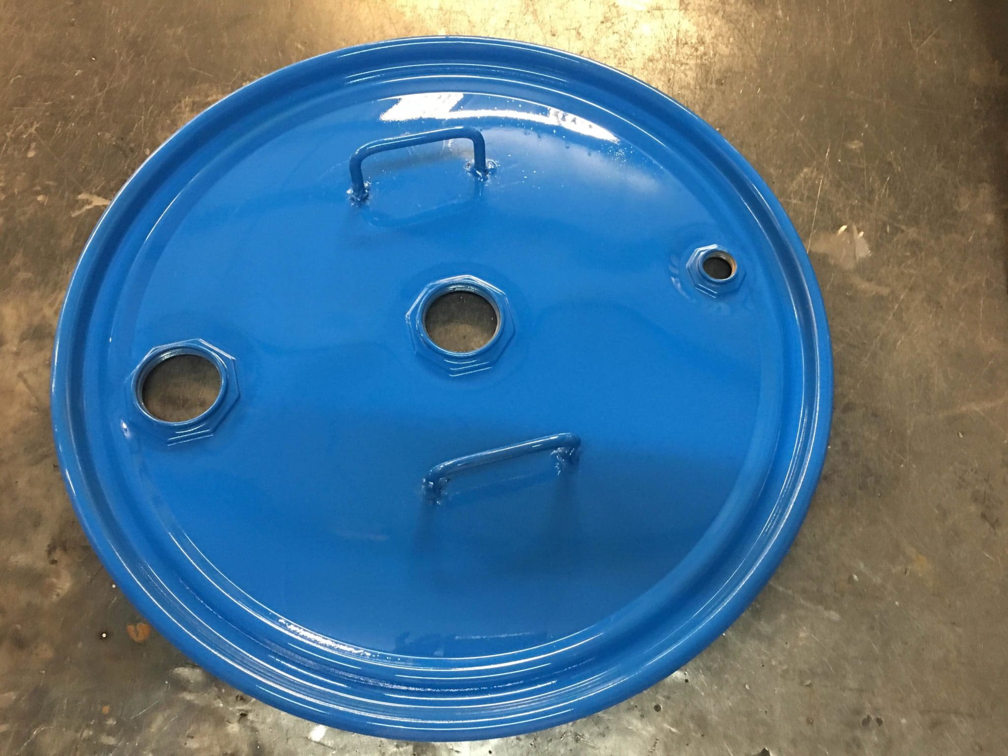 SFS 3 Hole Drum Lid with Handles, For Spray Foam Drums SFSLID Spray