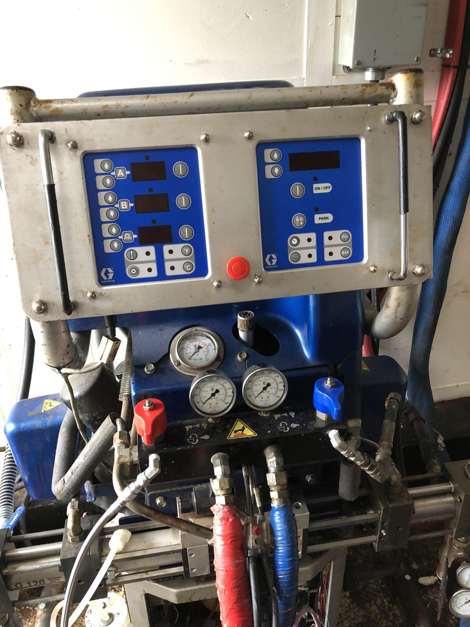 foam spray rig rigs h25