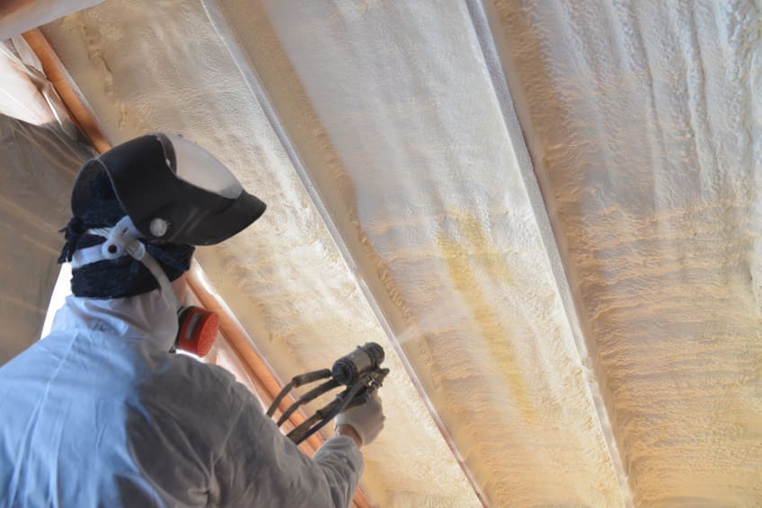 spray foam systems rig