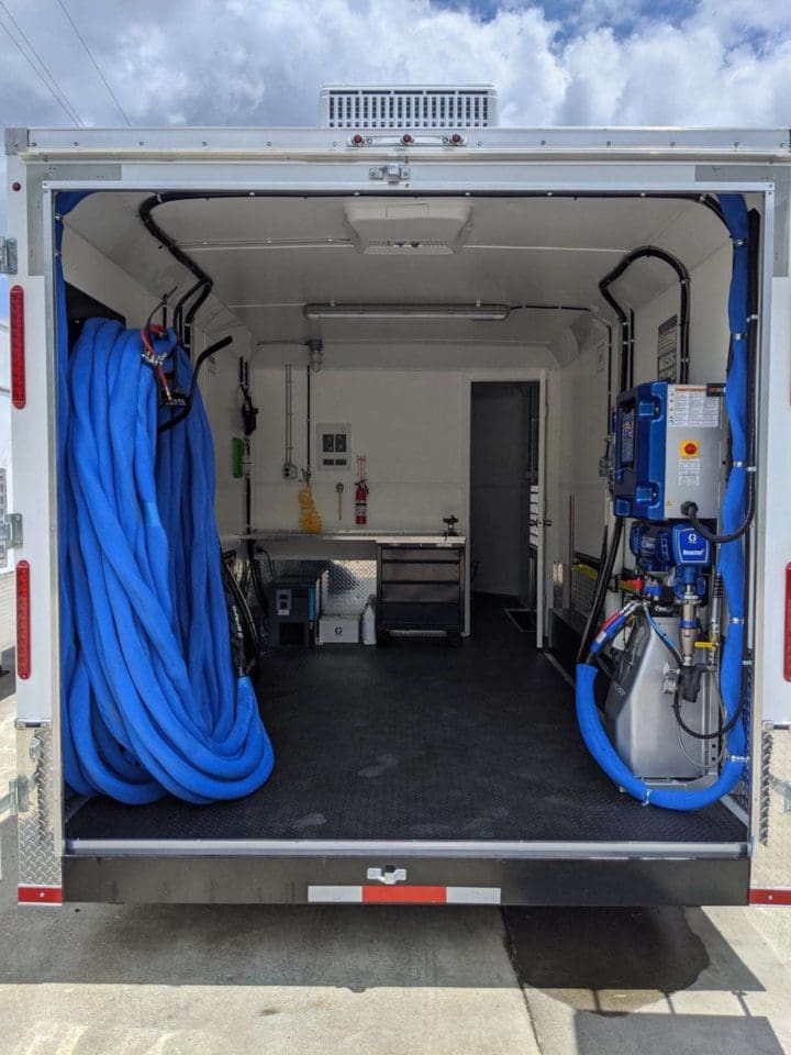 Spray Foam Rig Foam Insulation Graco Reactor E30 pmc gusmer propak