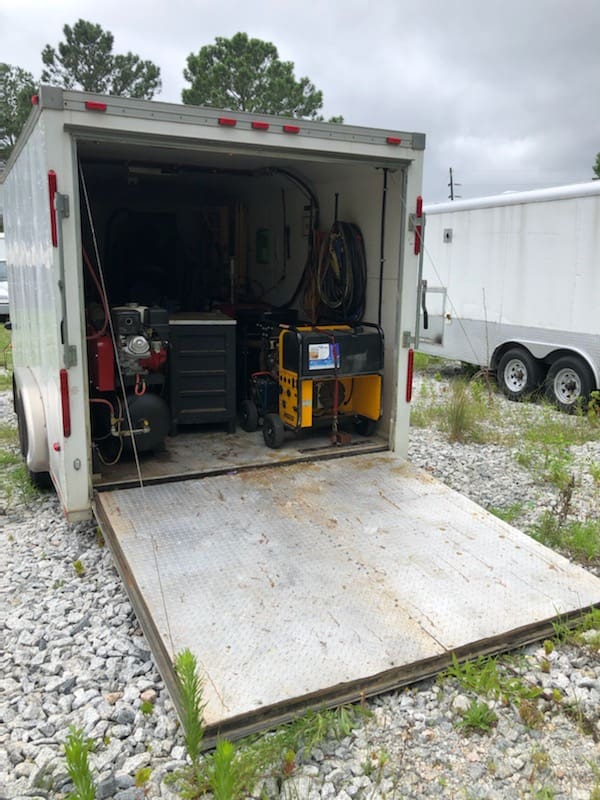 Used E-20 Spray Foam Rig, 16' Trailer, 160' Heated Hose, (2) IPM ...