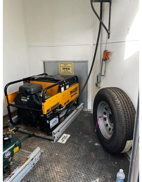 Used 2017 E-20 Spray Foam Rig, 16' trailer, (2) T1 Transfer Pumps, (1 ...