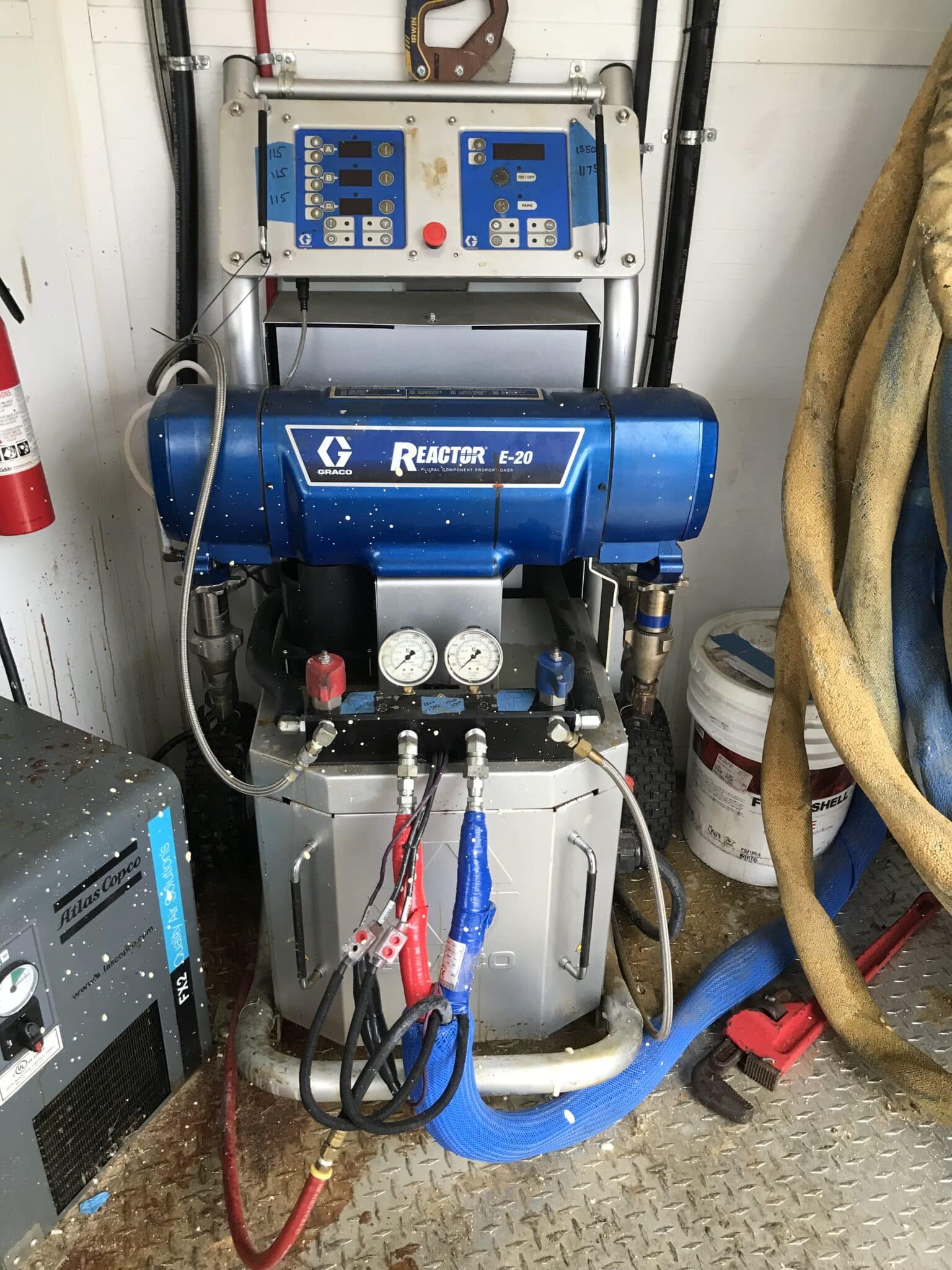 Used 12' E20 Spray Foam Rig, E20, 160