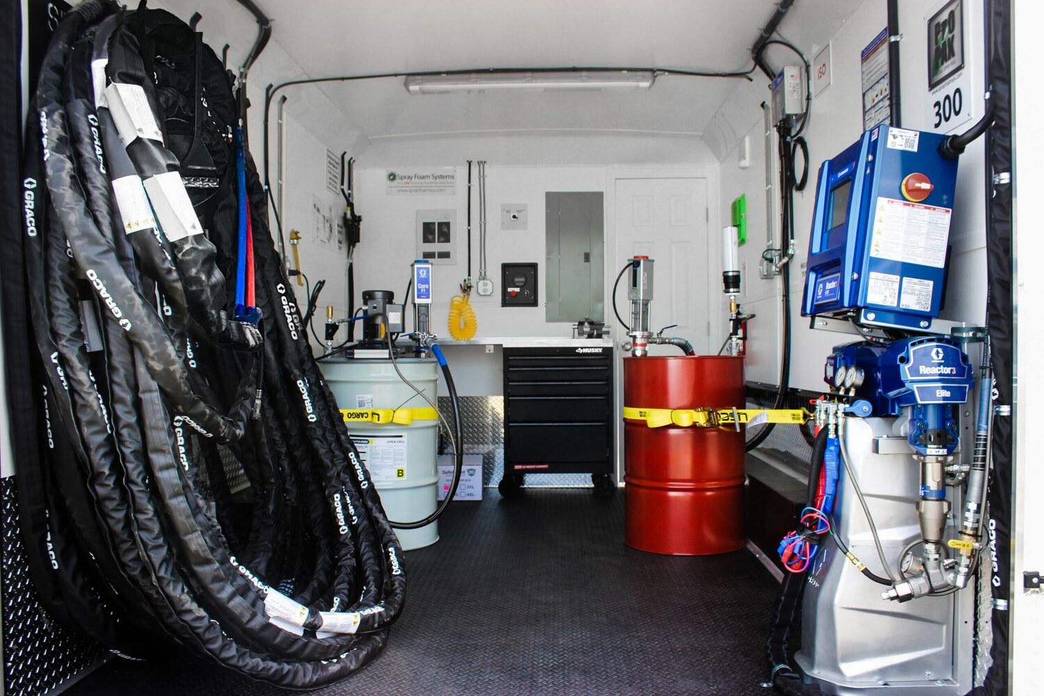 ProPAK 300C, Spray Foam Insulation Rig, Reactor 3 E-30 Elite, Diesel ...